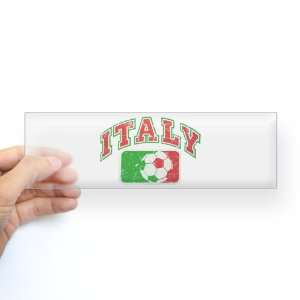   Clear Italy Italian Soccer Grunge   Italian Flag 
