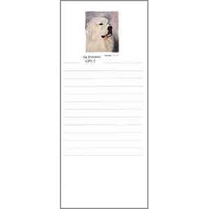 Great Pyrenees List Pads   Set of Two