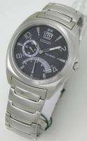 NEW CITIZEN ECO DRIVE DUAL TIME WR MENS WATCH BR0030 59  