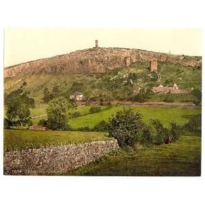  Photochrom Reprint of Ambergate, Crich Stand, Derbyshire 