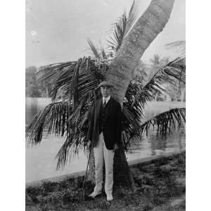  1924 photo C. Bascom Slemp at Miami, 1/7/24