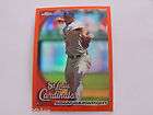 Adam Wainwright ORANGE REFRACTOR #43 2010 Topps Chrome 