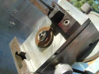 WATCHMAKERS LATHE OR BENCH CENTER WITH SINE PLATE