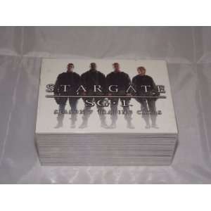 Stargate SG1 Season 7 Trading Card Base Set