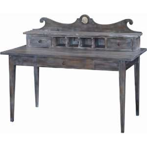  Asheville Writing Desk by Turning House   Driftwood Grey 