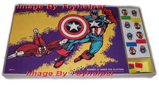 CAPTAIN AMERICA BOARD GAME FALCON ADVENGERS M BRADLEY  