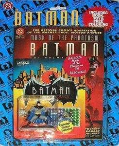 BATMAN MASK OF THE PHANTASM COMIC BOOKS / DIECAST SET  