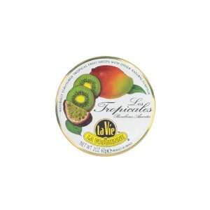 La Vosgienne Tropical Candy Tin  Grocery & Gourmet Food