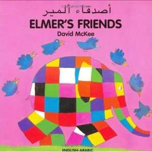  Elmers Friends (English Arabic) (Elmer series) [Board book 