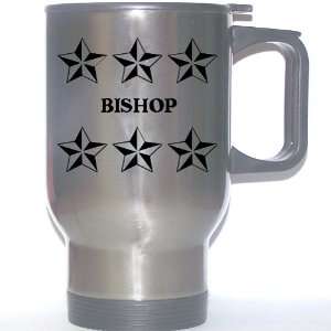   Gift   BISHOP Stainless Steel Mug (black design) 