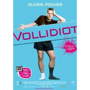  Vollidiot Poster Movie German B 27x40