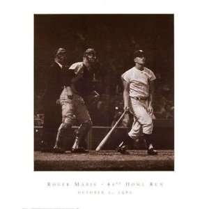 Roger Maris, 61st Home Run   October 1, 1961 Herb Scharfman. 24.00 