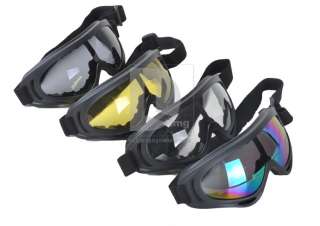 UV400 Snow Mobile Motorcycle ABS Ski Goggle Eyewear protective Glasses 