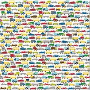  Traffic Jam 12 x 12 Double Sided Paper Arts, Crafts 