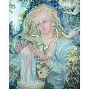  Water Goddess (Canvas) by Erna Y. size 20 inches width by 