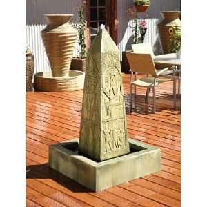 Obelisk Garden Statue