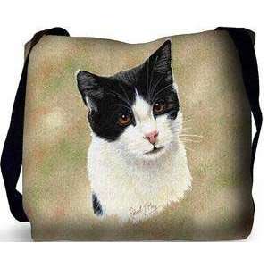  Black and White Cat Tote Bag Beauty