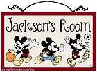 Personaliz​ed Vintage Mickey Mouse Sports 2 Wood Sign