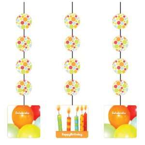  Lets Party By Creative Converting Chic Birthday Hanging Cutouts 