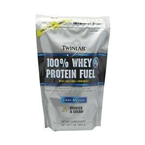  TwinLab/Lean Muscle 100% Whey Protein Fuel/ Cookies 