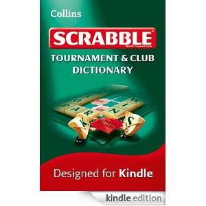 Collins Scrabble Tournament and Club Dictionary  Kindle 