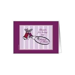  Matron of Honor Thank You Cards Card Health & Personal 