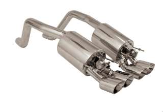   CORVETTE LS7 Z06 C6 B&B PERFORMANCE EXHAUST FUSHION AXLEBACK W/OVAL