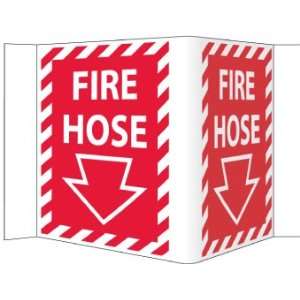 Visi, Fire Hose, 5.75X8.75, PVC Plastic  Industrial 