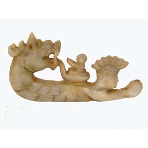  Jade Dragon Statue/ Offerins To Calm Sea Gods Everything 