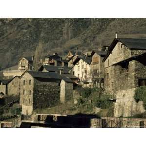 com Traditional Stone Pyrennean Mountain Dwellings, Les Bons, Andorra 