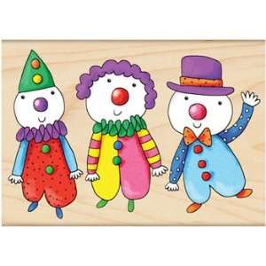   Penny Black Rubber Stamp 3X4.25 Three Clowns Arts, Crafts & Sewing