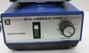 IKA VIBRAX VXR S1 SHAKER VIBRATOR MIXER  