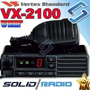 Vertex Standard VX 2100 UHF 400 470 MHz mobile radio  