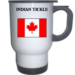  Canada   INDIAN TICKLE White Stainless Steel Mug 