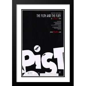  The Filth and the Fury 32x45 Framed and Double Matted 