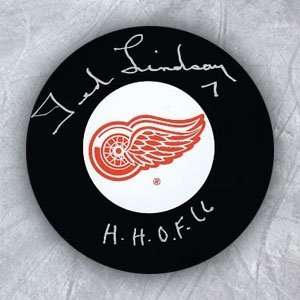  Ted Lindsay Detroit Red Wings Autographed/Hand Signed Hockey 