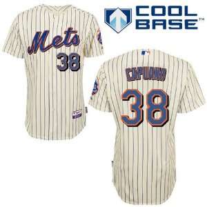  Chris Capuano New York Mets Authentic Alternate Ivory Cool 
