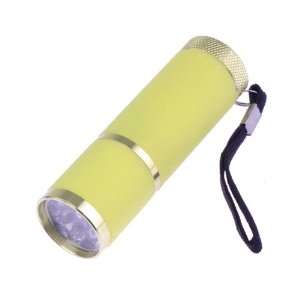   White 9 LEDs Flashlight for Hiking Hunting Camping