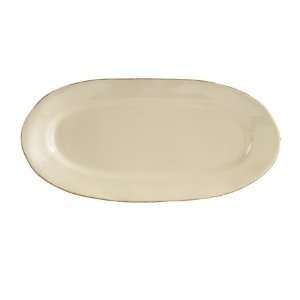  Vietri Cucina Fresca Crema Small Oval Platter 16 In L, 8 