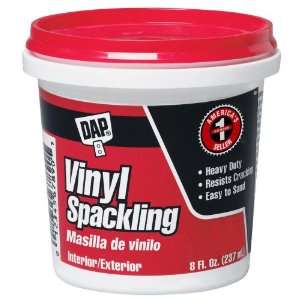  Dap 12130 Vinyl Spackling Compound Interior, 1/2 Pint 