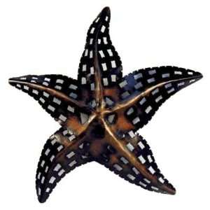 Rustic Starfish with Legs Wall Sconce, Antique Finish  