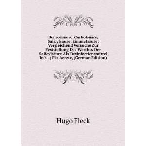   FÃ¼r Aerzte, (German Edition) (9785875873546) Hugo Fleck Books