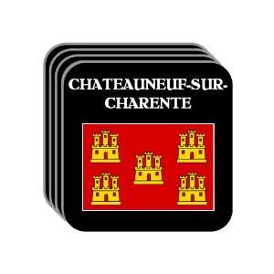 Poitou Charentes   CHATEAUNEUF SUR CHARENTE Set of 4 Mini Mousepad 