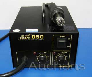 Gordak 850 SMD Rework Station Hot Air Welding Gun 220v  