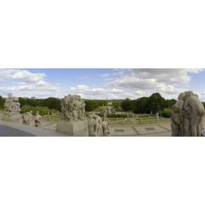 Sculptures in a Park, Vigeland Sculpture Park, Frogner Park, Oslo 