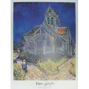  The Church At Auvers Sur Oise 1890 Vincent Van Gogh