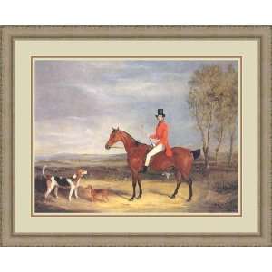   His Dogs by Francis Calcraft Turner   Framed Artwork