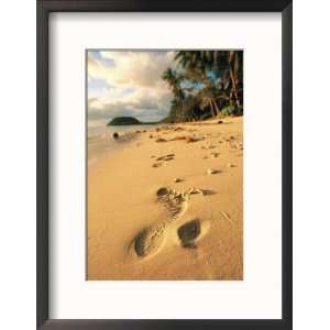  Foot Print on Beach, Koh Samui, Thailand Photos To Go 