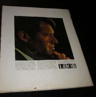 1968 RFK Bob Kennedy from the Editors of Look Magazine complete with 