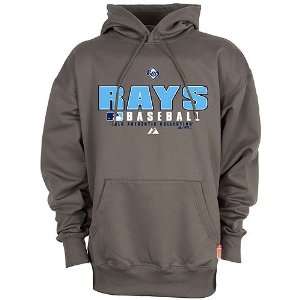 Tampa Bay Rays Youth AC Granite Practice Therma Base Hood by Majestic 